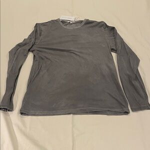 Cotton Citizen Charcoal Long Sleeve Tee